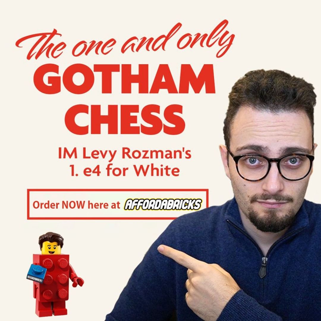 Levy Rozman - The GothamChess 1. e4 Repertoire [Video Course - Lifetime  Access], Mobile Phones & Gadgets, E-Readers on Carousell