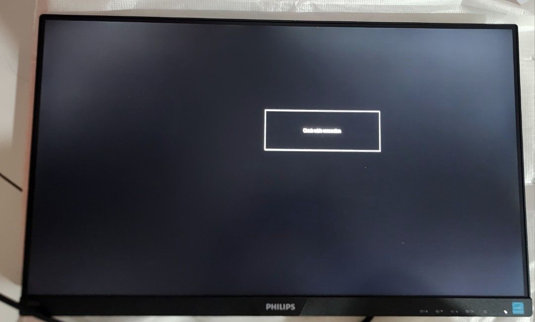 LG 32in monitor and Philips 24in monitor Both without stand and free ...