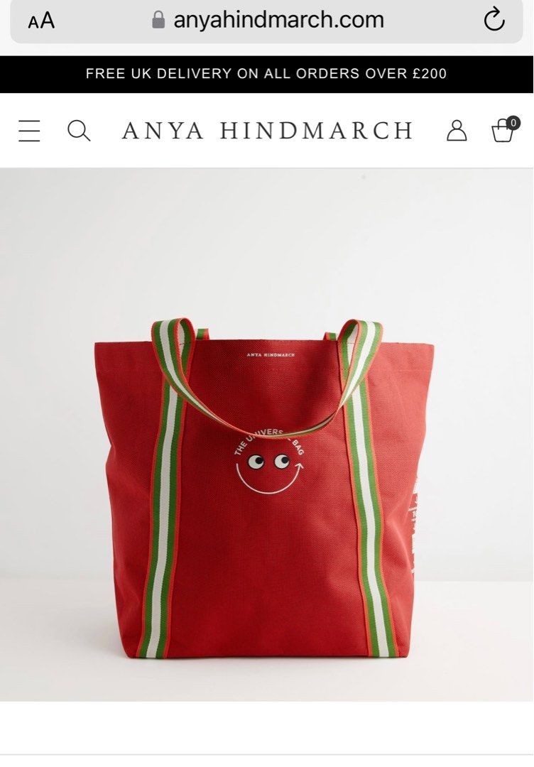 Limited edition Anya Hindmarch x City Super universal bag現貨唔使