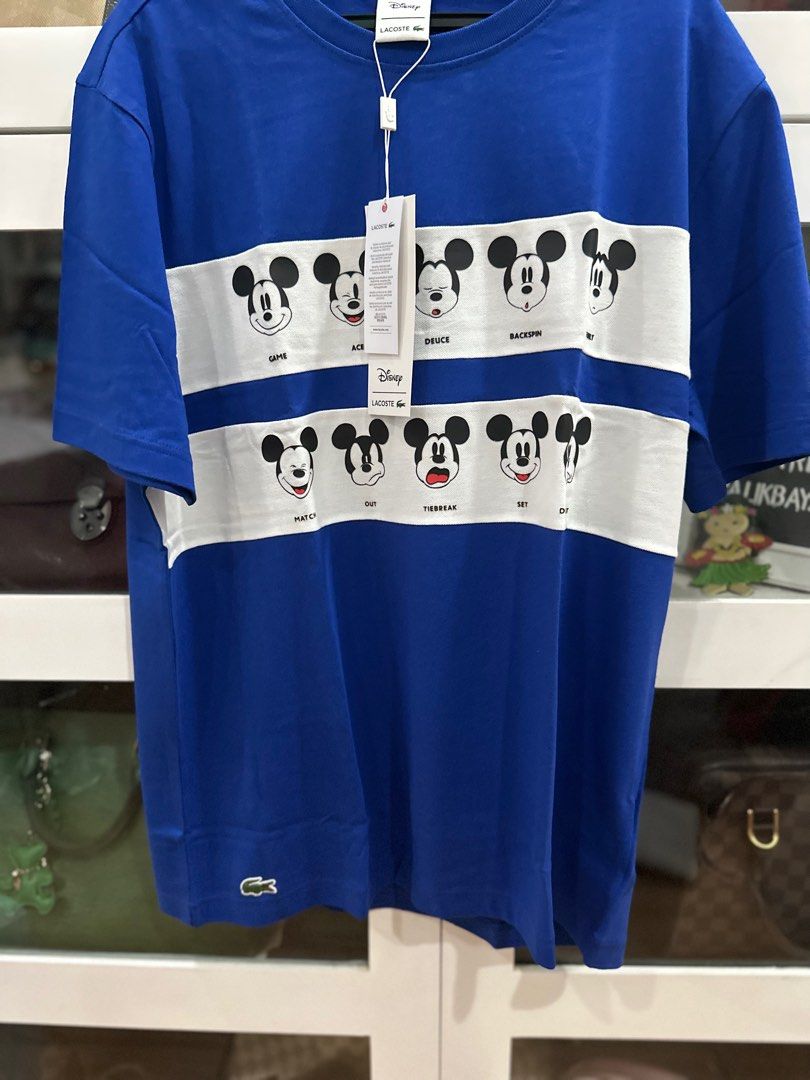 Lacoste disney t shirt clearance