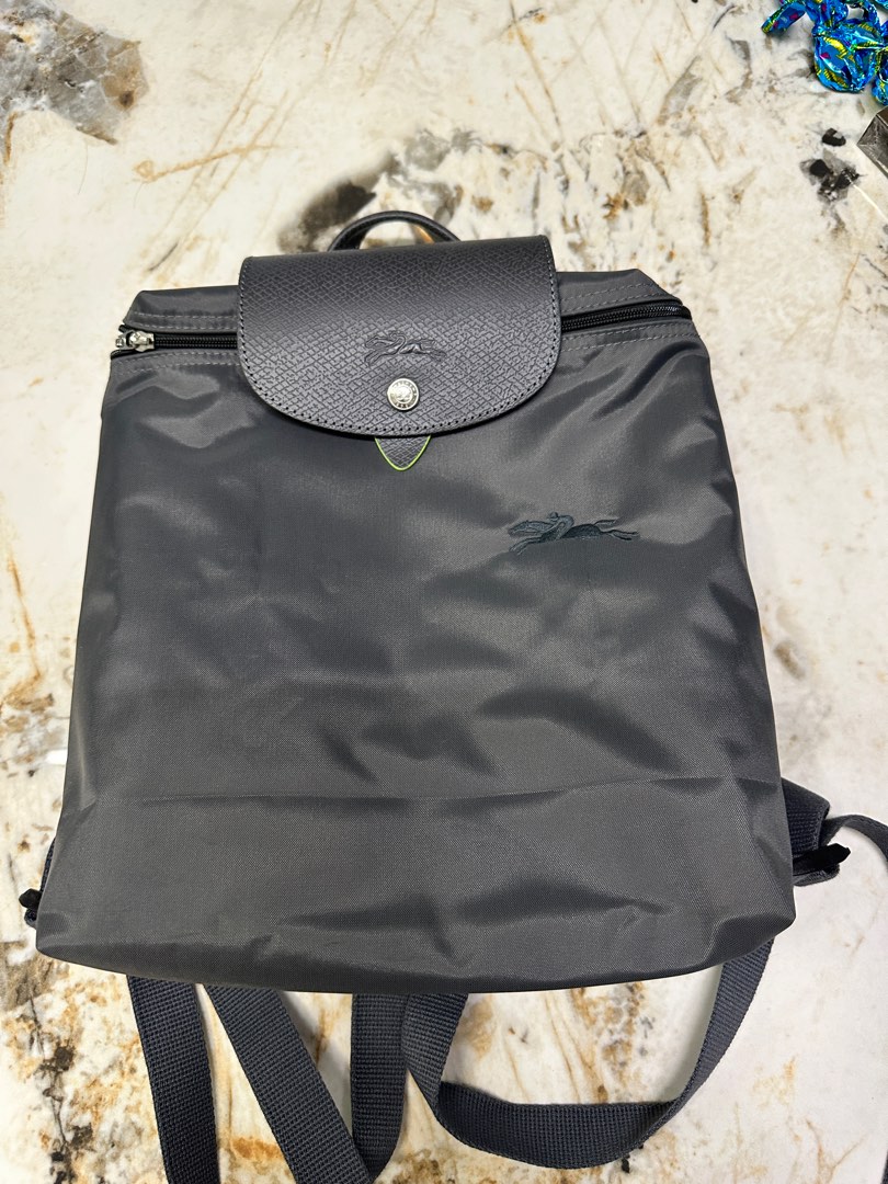 Longchamp le pliage new arrivals backpack grey
