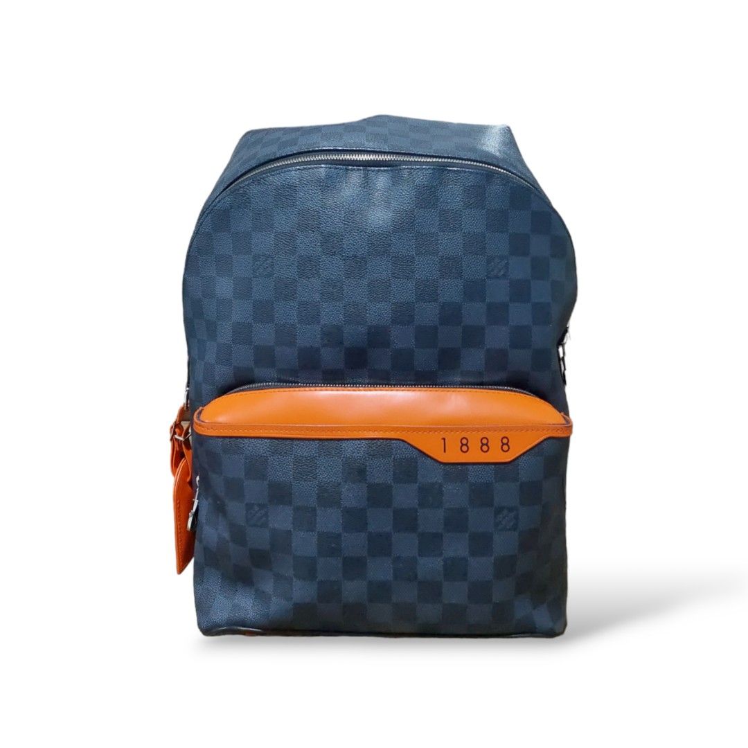 Damier cobalt race shop discovery backpack pm