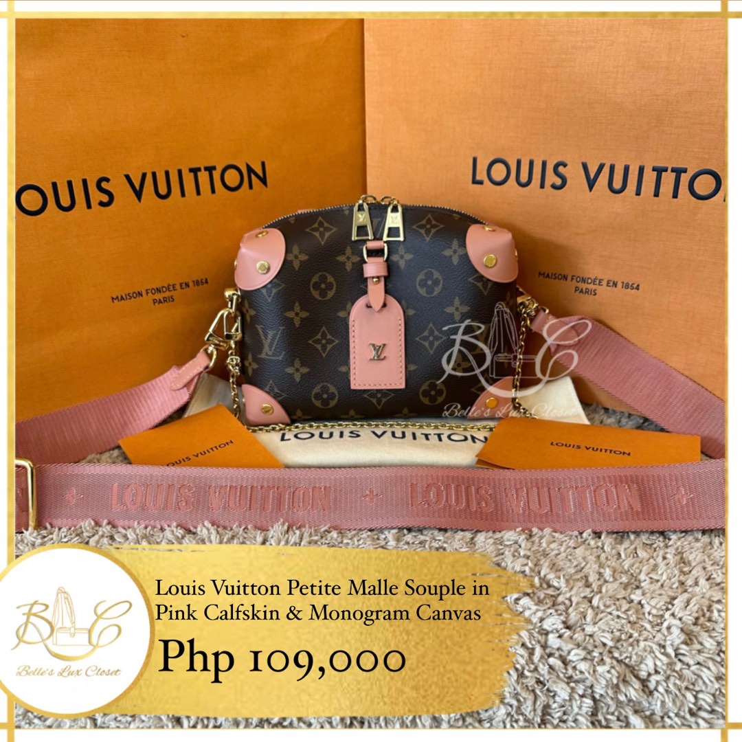 Louis Vuitton Petite Malle Souple, Luxury, Bags & Wallets on Carousell