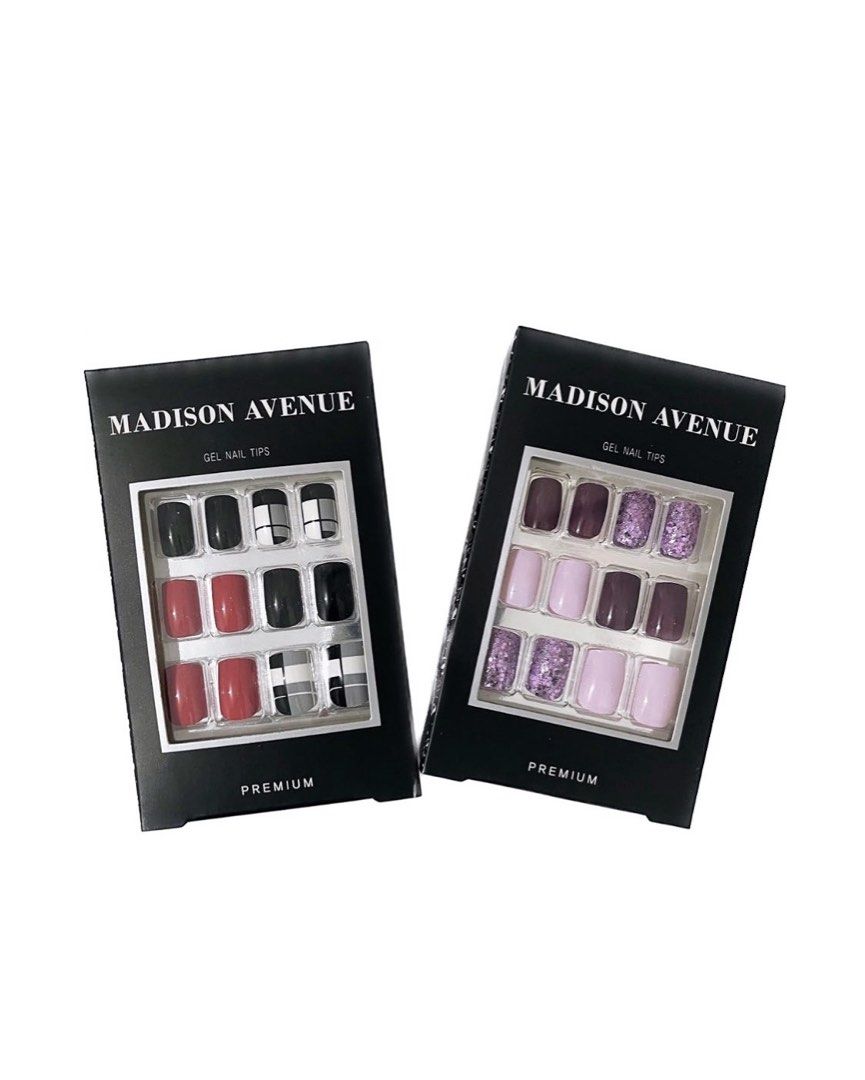 Madison Avenue press on nails (Category: Hands & Nails) located in Quezon City. Submitted by bcbiteshop (Listing ID 1264202380, Image 1). Description: From South Korea.