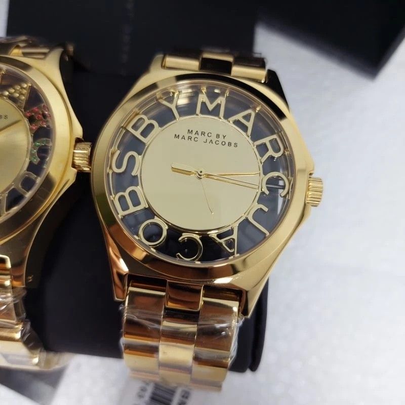 Marc jacobs henry clearance skeleton watch