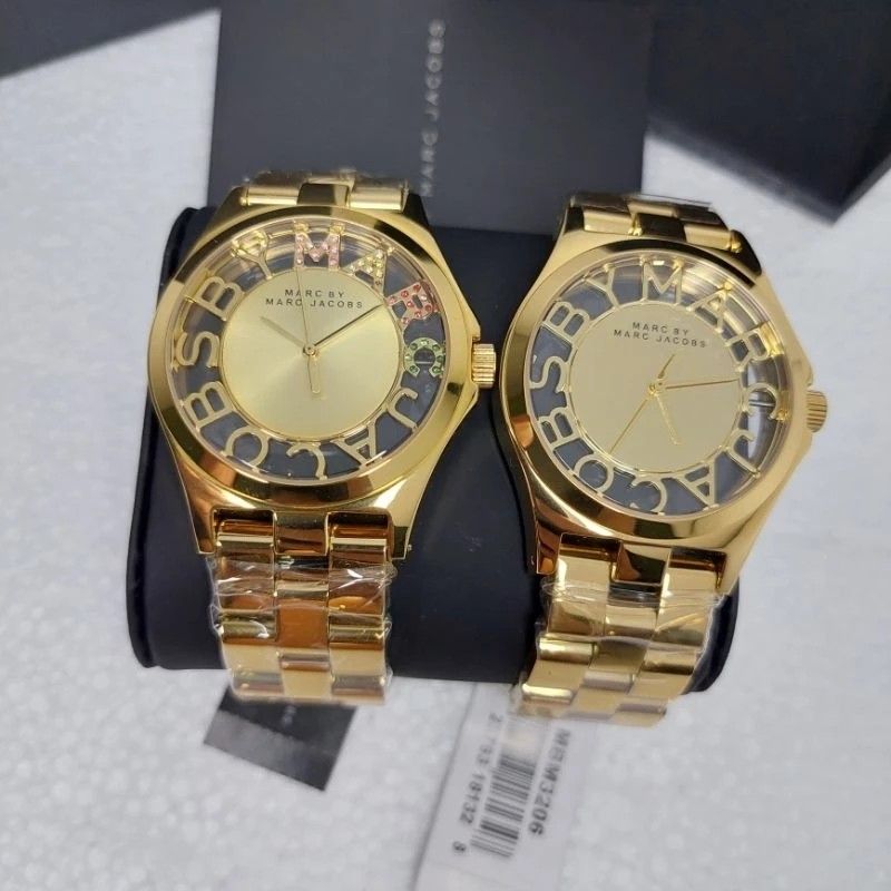 MARC JACOBS Henry Skeleton Gold ORIGINAL