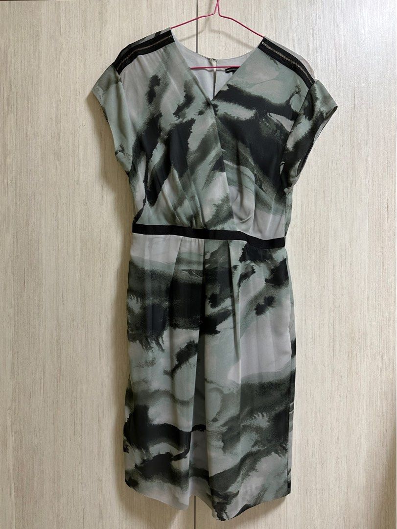 Marks and spencer deals grey dress
