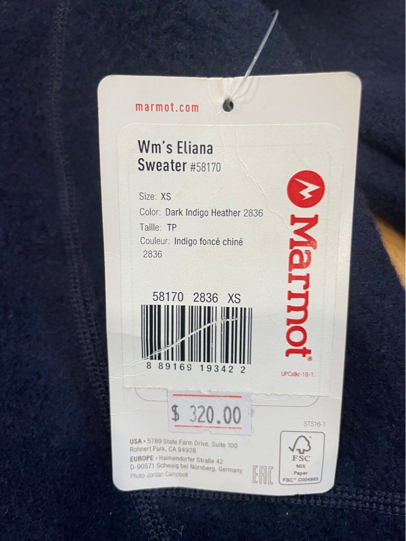 Marmot eliana clearance