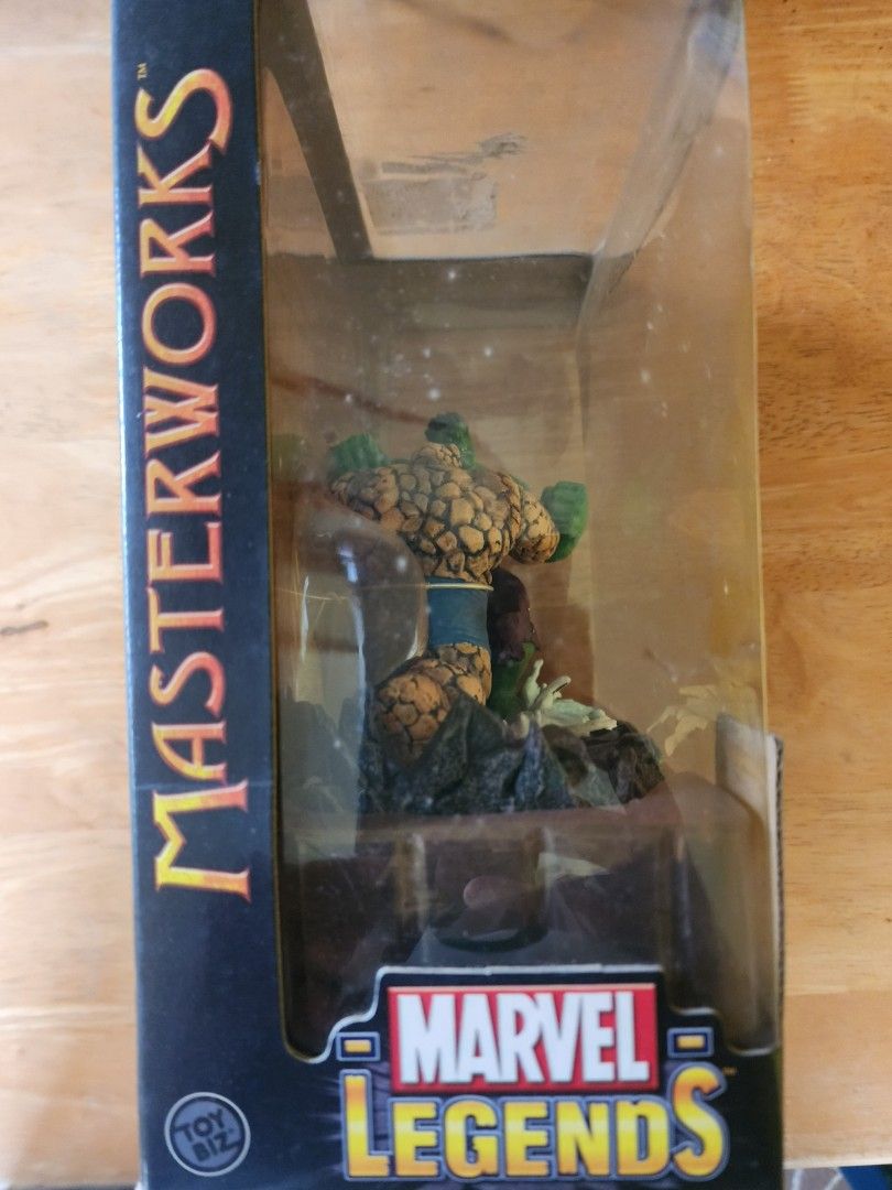 Marvel Legends Masterworks The Thing vs The Hulk Action Figures (Category: Figurines & Statues) located in Antipolo. Submitted by saslbs (Listing ID 1269189133, Image 3). Description: Masterworks Marvel Legends The Thing vs. The Hulk mint in box. Includes Comic Book This unique diorama was released in 2006/2007. It is based on a cover from Marvel Feature #11 (1973). A copy of this comic is also included. This is a neat item to have on display. Fo