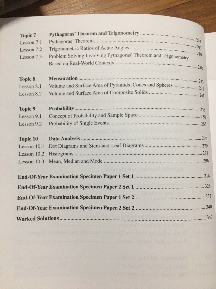 Topical Guide mathematics topical guide sec 2, Hobbies & Toys, Books & Magazines ...