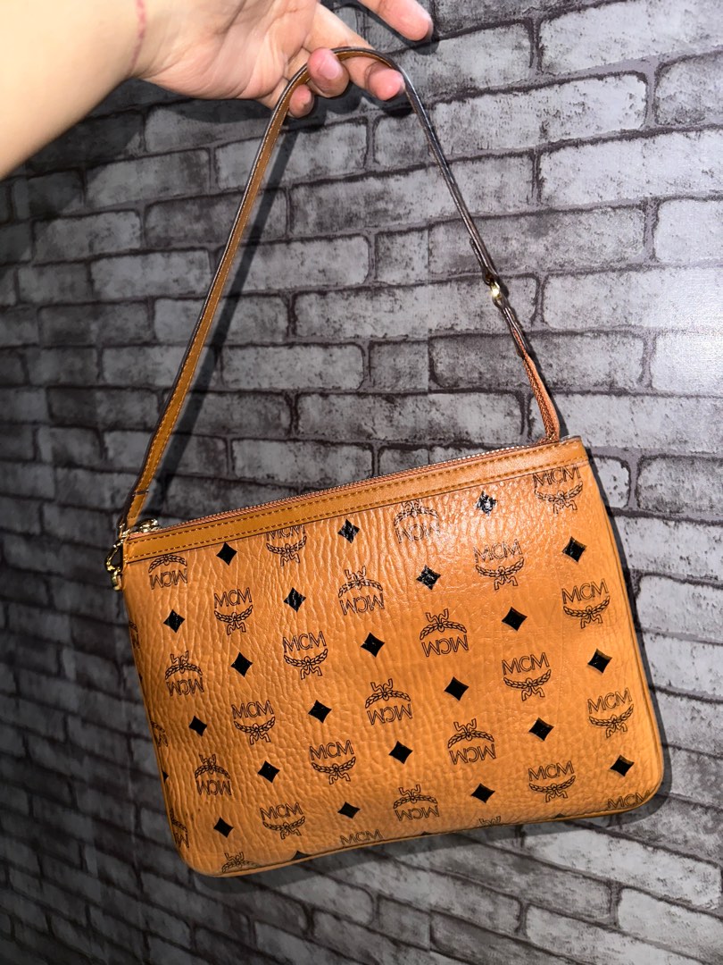 mcm shoulder bag, Luxury, Bags & Wallets on Carousell