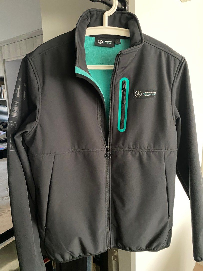 Mercedes amg fleece jacket shop