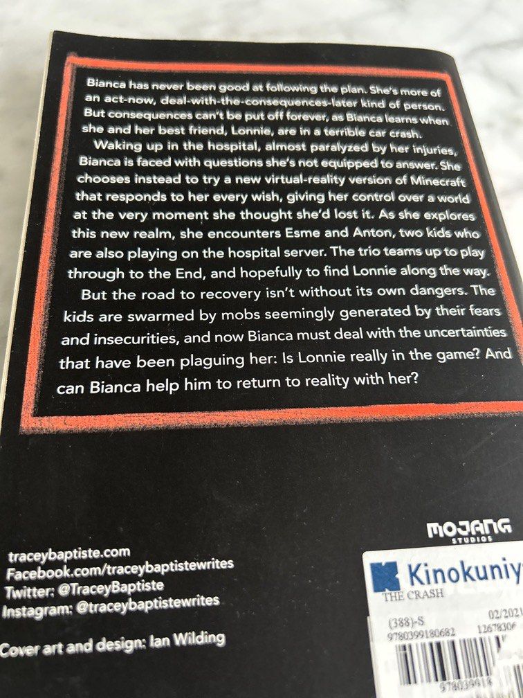 Minecraft The Crash, Hobbies & Toys, Books & Magazines, Fiction & Non