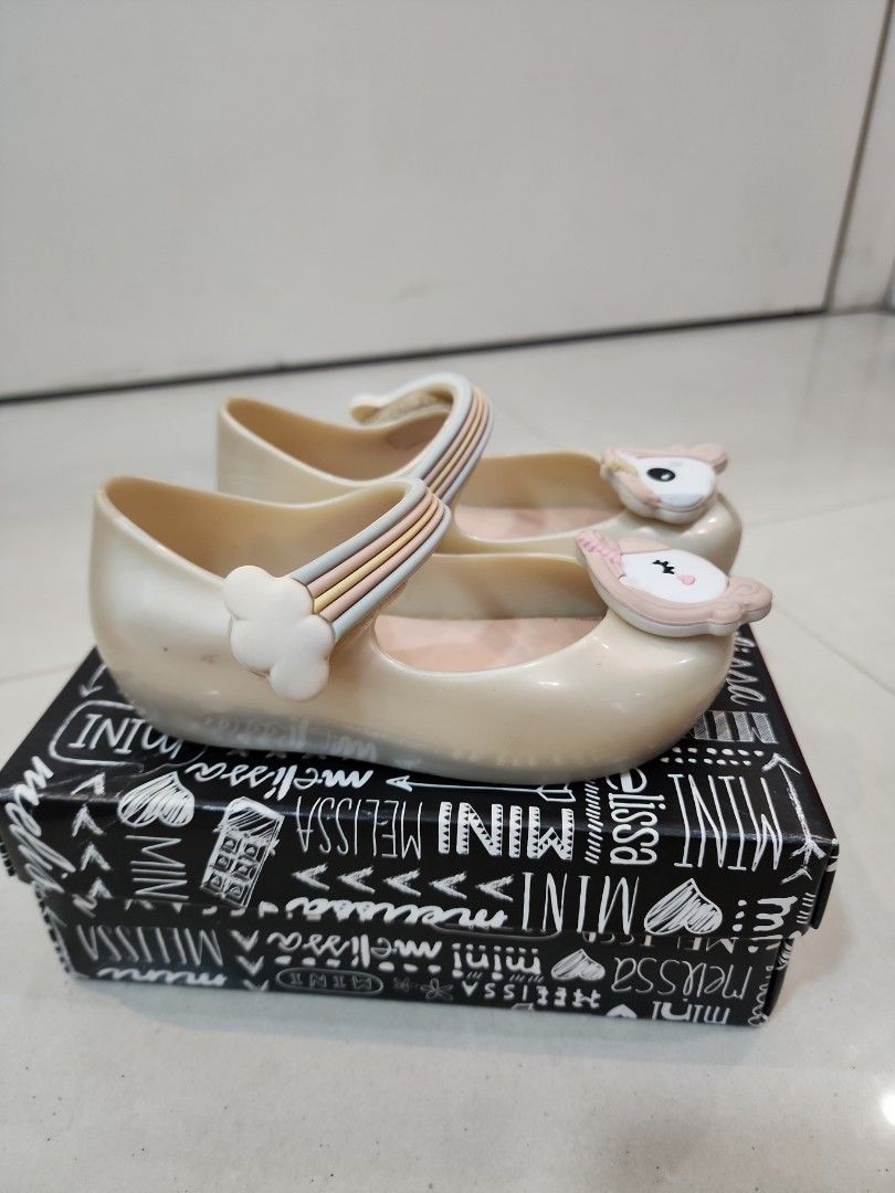 Mini Melissa sandal unicorn Babies Kids Babies Kids Fashion on Carousell