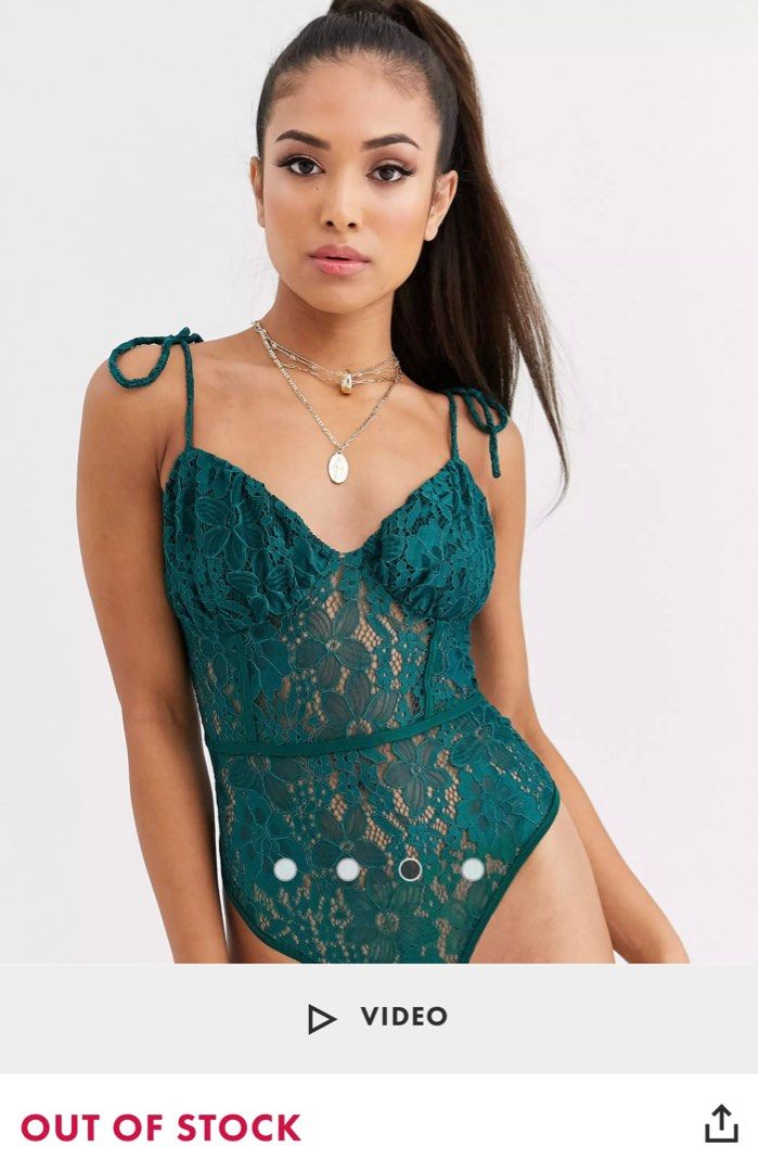 Missguided Lace Unitard