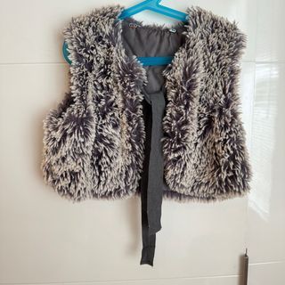 Miss Grant Faux Fur Jacket Sz 12/13 158-164cm height