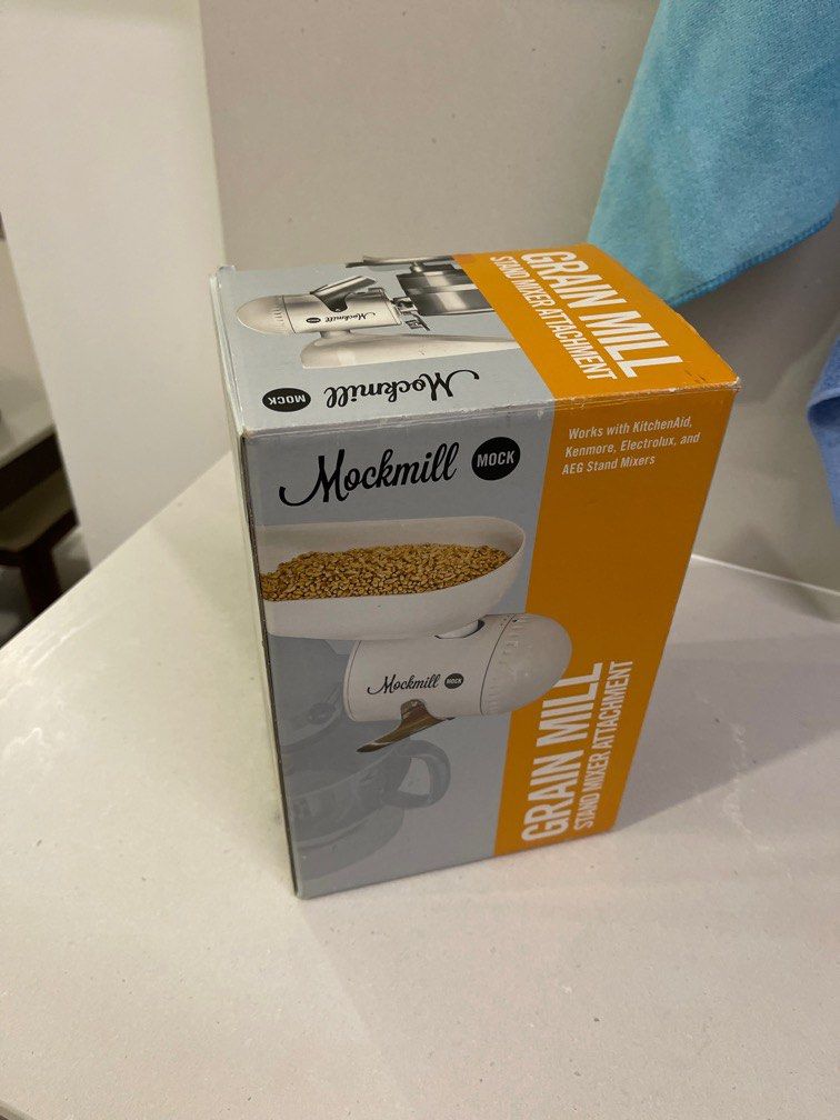 Mockmill Grain Mill Attachment for Kenmore and KitchenAid Mixers