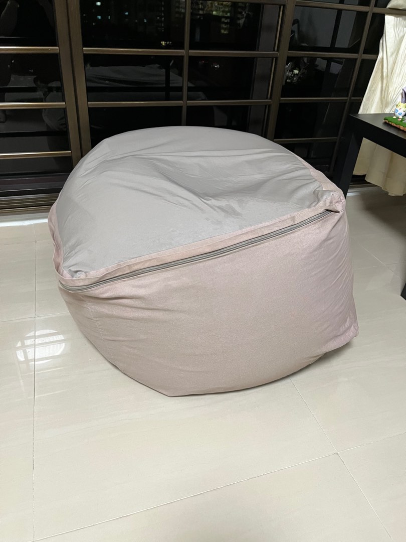 Muji Bean Bag /w 3 pieces cover, Furniture & Home Living, Furniture