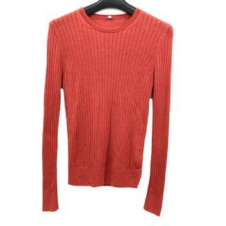 Muji Organic Wool Silk Blend Paprika Color Tops