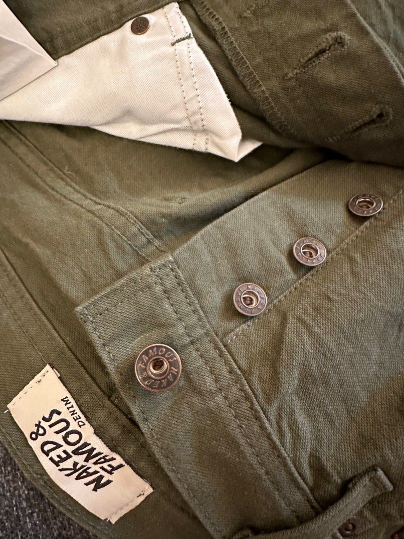 Naked Famous 10oz selvedge canvas