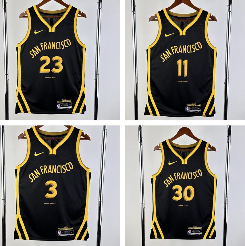 NBA Jersey 2023 2024 Golden State Warriors FREE Shipping