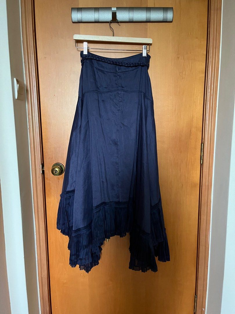 Size 2 clearance navy blue skirt