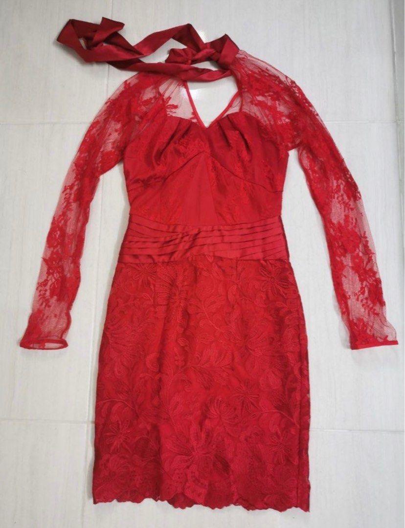 NEW Red Karen Millen Dress size S Women s Fashion Dresses
