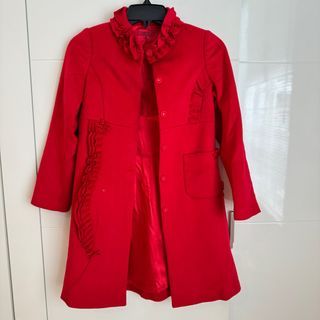 nicholas & bears red coat jacket Sz 10 thn anak kids jaket