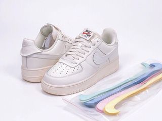 Nike air force 1 sale low swoosh pack black