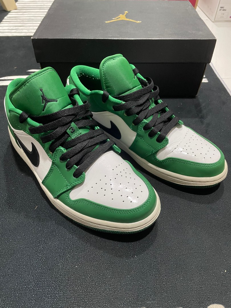 Jordan 1 hotsell pine green fake