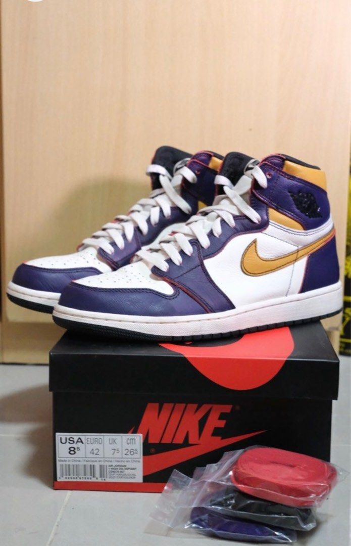 Nike air Jordan 1 SB LA to Chicago US8.5, 男裝, 鞋, 波鞋- Carousell