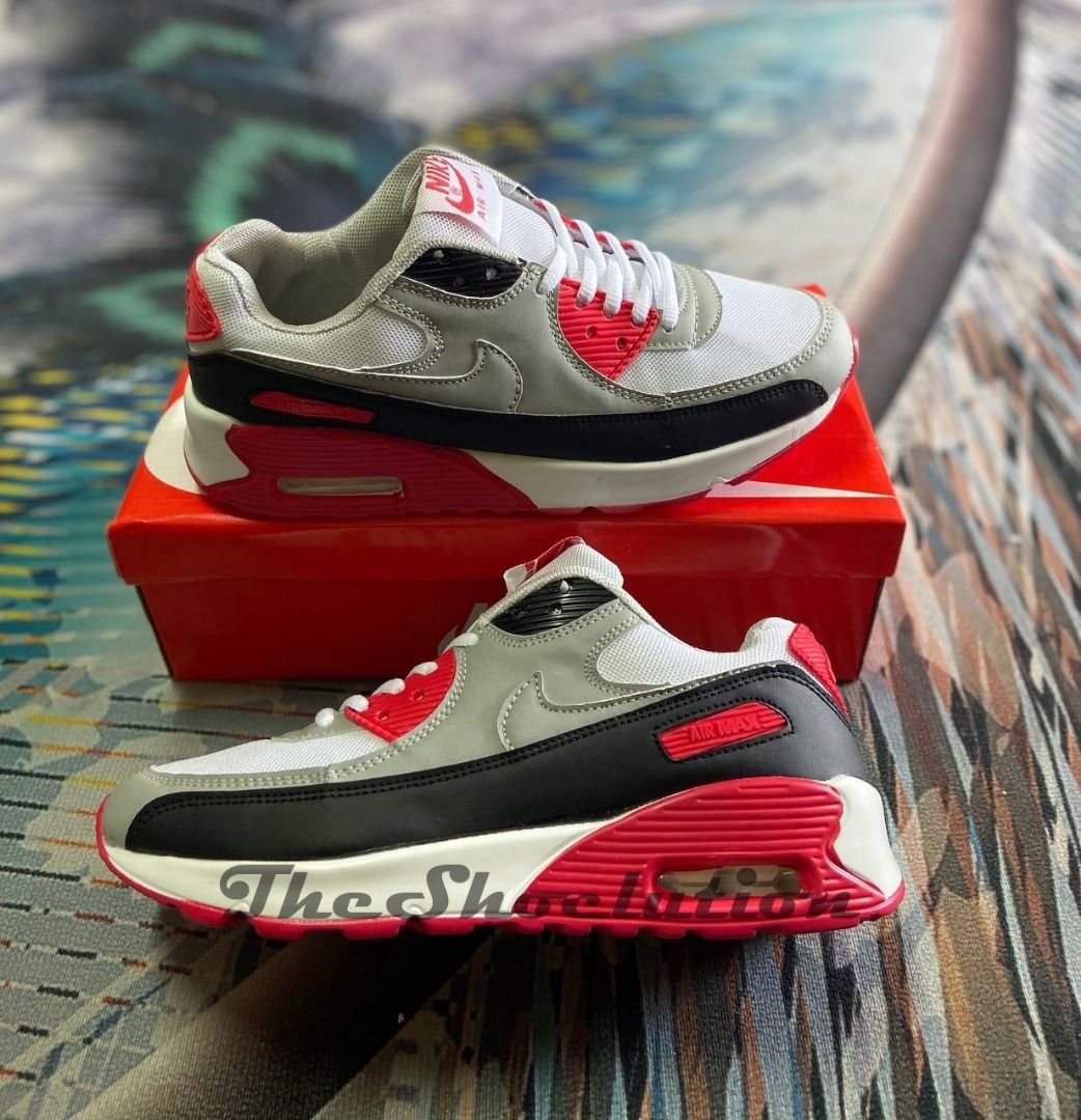 Nike air max merah hot sale