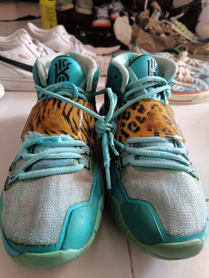 Kyrie 6 oracle aqua shirt 2025