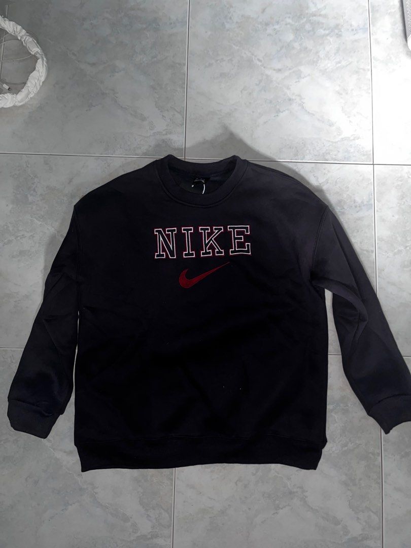 Red nike outlet vintage sweatshirt
