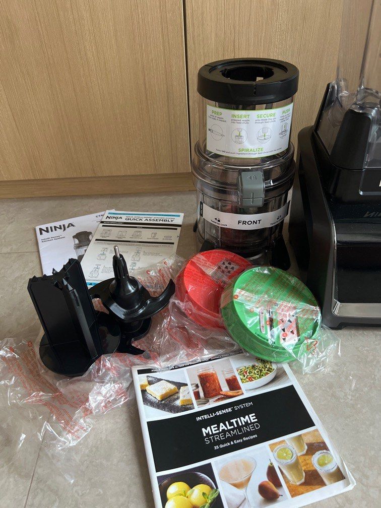 Ninja Blender Food Processor IntelliSense System (CT682), TV & Home Appliances, Kitchen