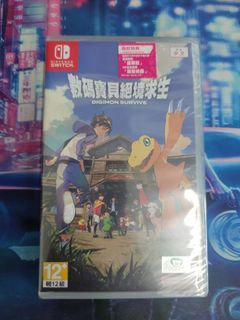 NEW Switch Digimon Survive 數碼暴龍~ 絕境求生 (HK Chinese 中文) + DLC + 3 Cards