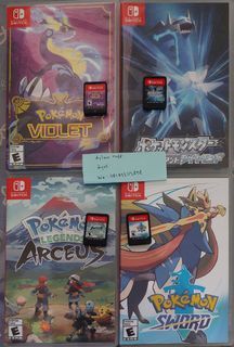 Nintendo Switch game pokemon bundle
