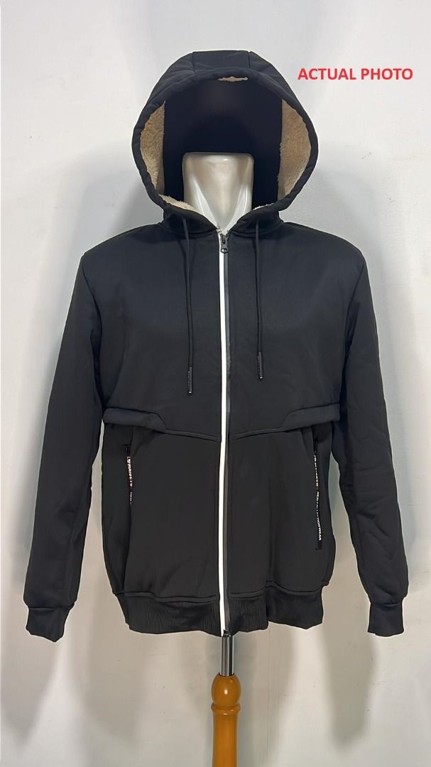 Mens hooded zip cheap up jackets