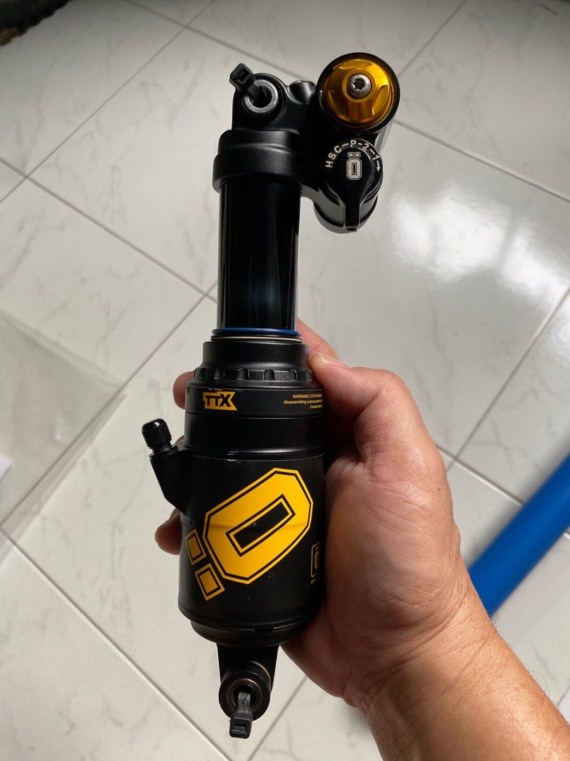 Amortisseur Ohlins TTX Air 210x55 révisé Active Suspension et X1 Racing - Équipements vélos
