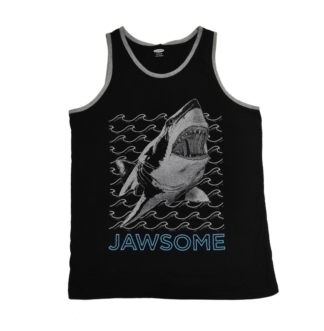 Old navy shark top sweatshirt