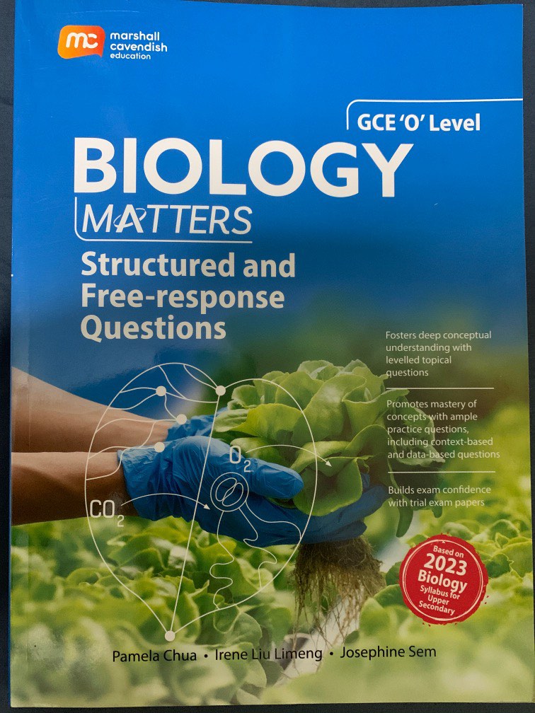 Olevel biology structured and FRQ 2024 syllabus, Hobbies & Toys, Books