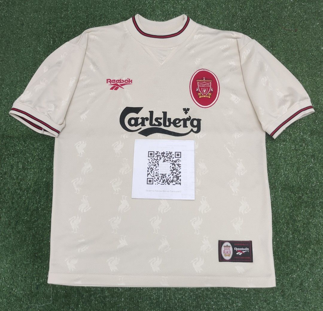 Original size M Liverpool jersey jersi away 1996 / 1997, Sports