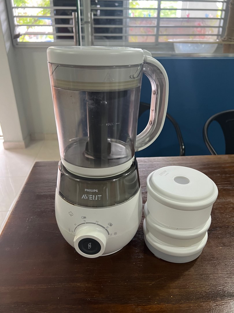 Philips Avent 4in1 baby food steamer and blender, Babies & Kids