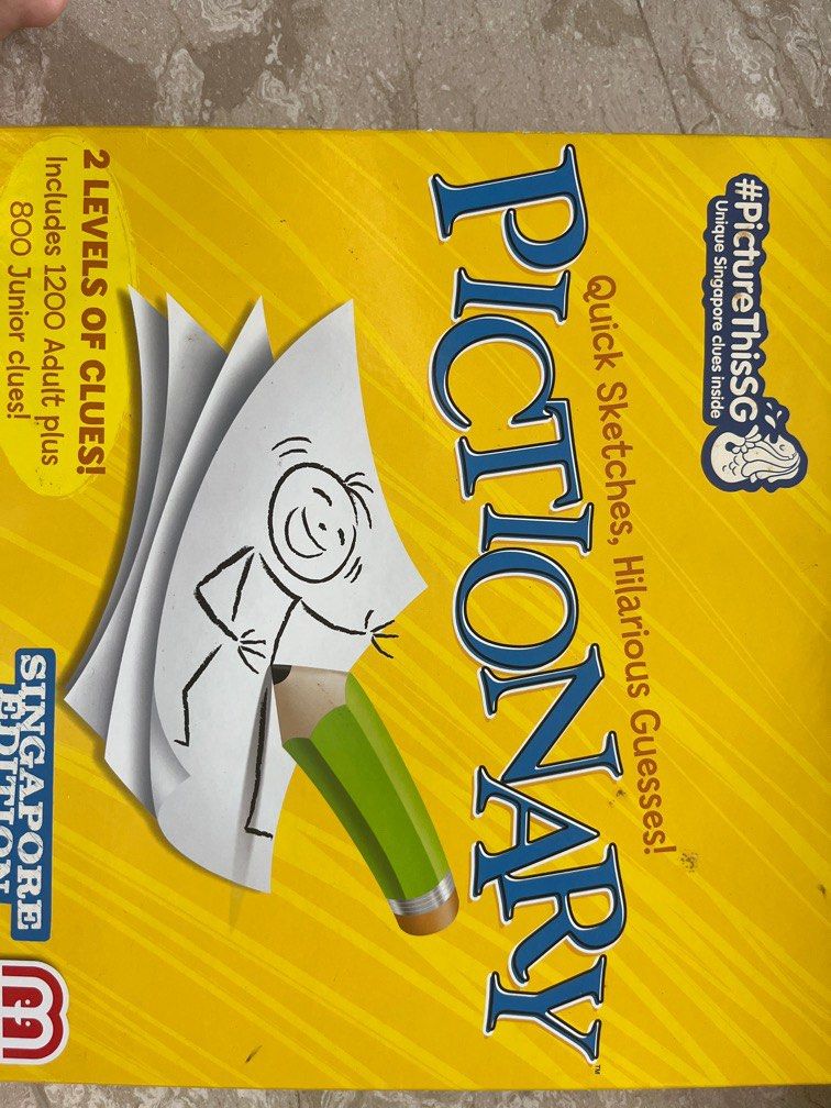 pictionary, Hobbies & Toys, Toys & Games on Carousell