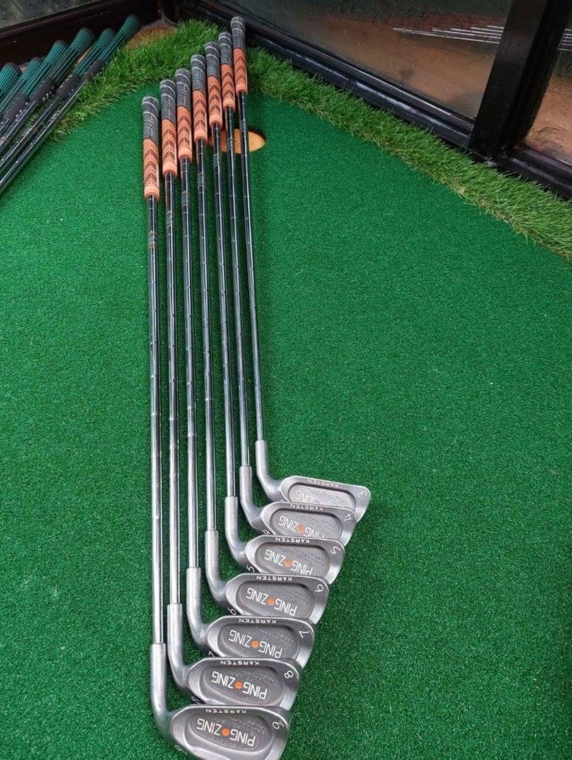 Ping Zing Golf clubs set (Steel) new grips, Sports Equipment, Sports