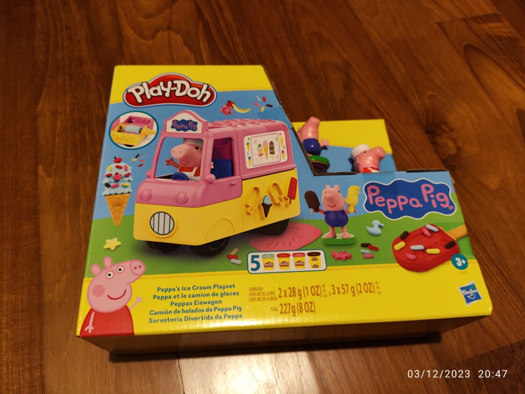 Play-Doh Peppa Pig et Le Camion de Glaces, avec …