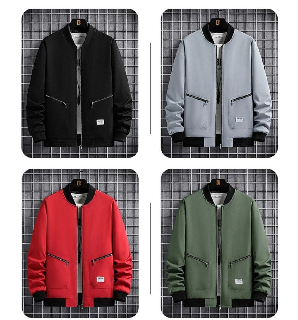 Mens top grey windbreaker