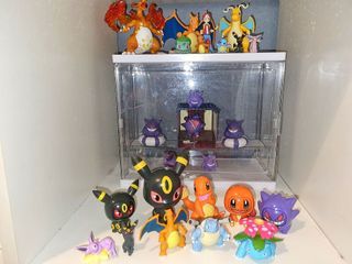 Bandai Original Pokemon Lunala Assembly PVC Action Figures Pokemon