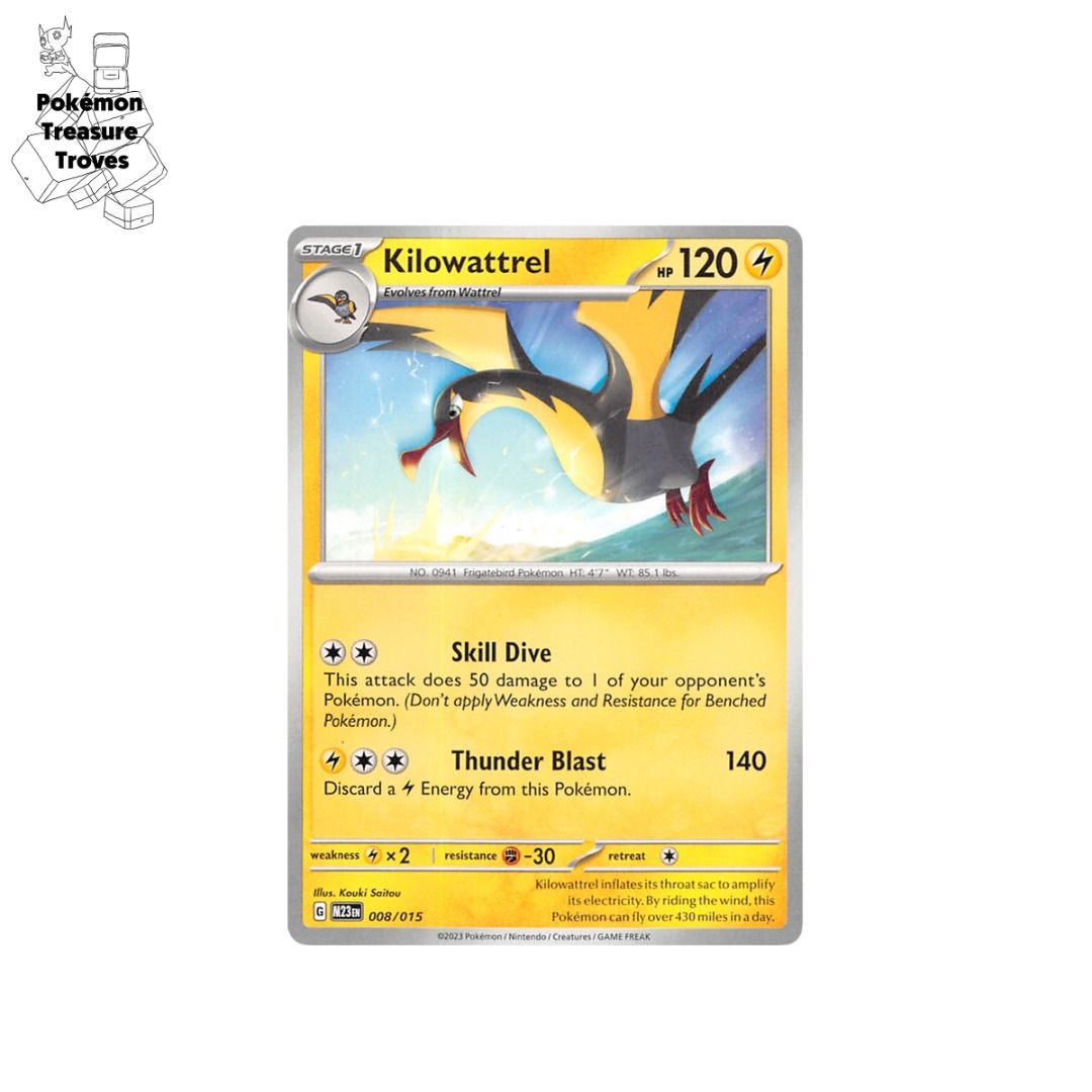 kilowattrel pokemon card value LIVE OPENING main image 1