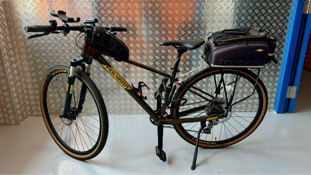 Hybrid top bike polygon